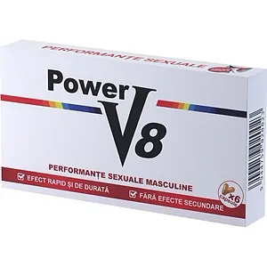 Pastile Pentru Erectie Si Potenta Power V8 6 cps pe Vibreaza.ro