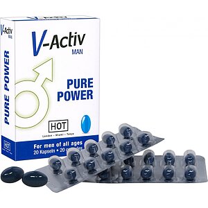 Pastile Potenta V-Activ Pentru Barbati 20buc pe Vibreaza.ro