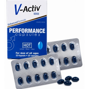 Pastile Potentă V-Activ Pentru Bărbați 20buc pe Vibreaza.ro