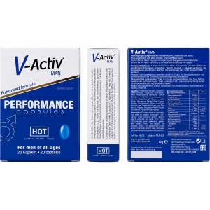 Pastile Potență V-Activ pentru Bărbați 20 capsule