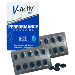 Pastile Potentă V-Activ Pentru Bărbați 20buc pe Vibreaza.ro