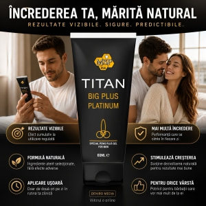 Titan Gel Big Plus pentru Penis Mai Mare