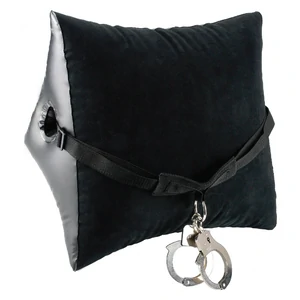 Pernă Gonflabilă Deluxe Position Master With Cuffs Negru pe Vibreaza.ro