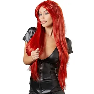 Perucă Wigged LoveLong Straight Roșu Perucă Wigged LoveLong Straight Roșu pe Vibreaza.ro