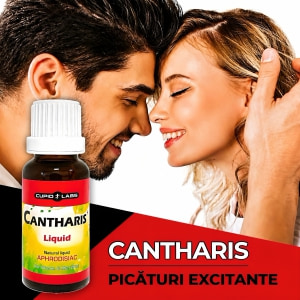 Picături Afrodisiace Cantharis Plus pentru Cuplu 20 ml