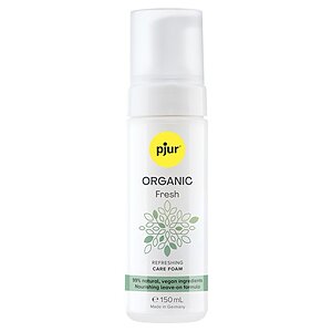 Pjur ORGANIC Fresh – Spumă Intimă Revitalizantă pe Vibreaza.ro