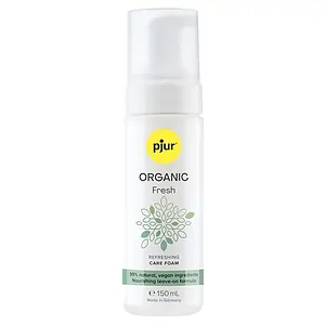 Pjur ORGANIC Fresh – Spumă Intimă Revitalizantă pe Vibreaza.ro