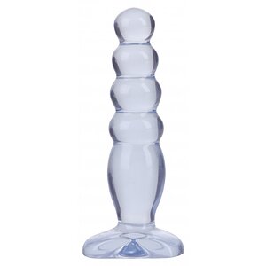 Plug Anal Delight 5 Inch Transparent pe Vibreaza.ro