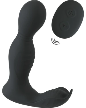 Plug Anal RC 2 Funcții, Rotativ și Vibrant Negru Plug Anal RC 2 Funcții, Rotativ și Vibrant Negru pe Vibreaza.ro