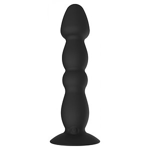 Plug Anal Vibrant ToyJoy Large — 17 cm, Reîncărcabil Negru pe Vibreaza.ro
