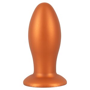 Plug Anal XL ANOS — silicon Moale, Ventuză 6.4 cm Maro pe Vibreaza.ro