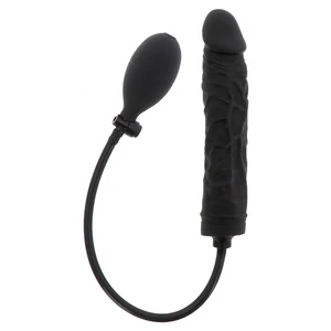 Plug Gonflabil 18cm Negru Silicon 100% și Supapă Rapidă Plug Gonflabil 18cm Negru Silicon 100% și Supapă Rapidă pe Vibreaza.ro