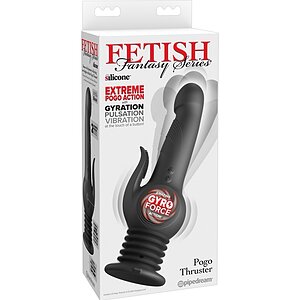 Pogo Thruster – Vibrator 3 Viteze, 10 Moduri, USB, Ventuză pe Vibreaza.ro