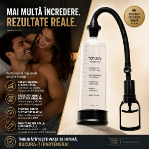 Pompă Manuală Power Pump pentru Mărirea Penisului Negru