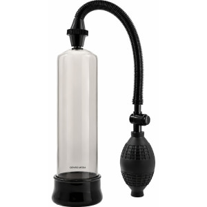 Pompă Penis PVC Și Latex Negru pe Vibreaza.ro