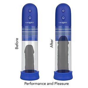 Pompă Penis Rechargeable Albastru