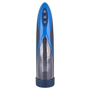 Pompa Penis Rechargeable Waterproof Albastru pe Vibreaza.ro