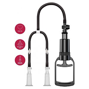 Pompiță Vacuum Pentru Sfârcuri Negru