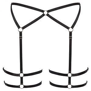 Portjartier Cottelli Collection Hidden Flame Negru pe Vibreaza.ro