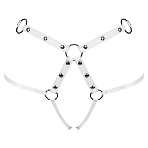 Portjartier Obsessive A758 Alb Portjartier Obsessive A758 Alb pe Vibreaza.ro