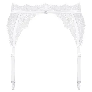 Portjartier Obsessive Bianelle Alb Portjartier Obsessive Bianelle Alb pe Vibreaza.ro