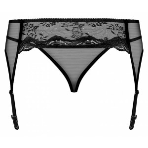 Portjartier Obsessive Charms Negru S-M