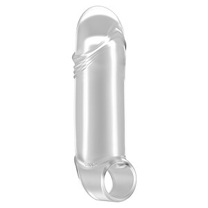 Prelungitor Penis No 35 Stretchy Thick Extension Transparent pe Vibreaza.ro