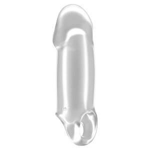 Prelungitor Penis No 37 Stretchy Thick Extension Transparent pe Vibreaza.ro