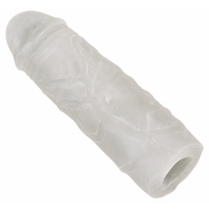 Prelungitor Penis Super Sleeve Transparent pe Vibreaza.ro
