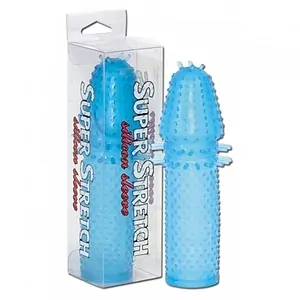 Prelungitor Penis Super Stretch Albastru pe Vibreaza.ro