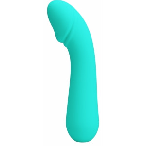 Pretty Love Cetus – Vibrator Punctul G 15 cm, 12 Moduri Albastru pe Vibreaza.ro