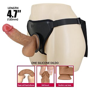 Pretty Love DEBRA — Ham Strap-on Realist, Confort Elastic pe Vibreaza.ro