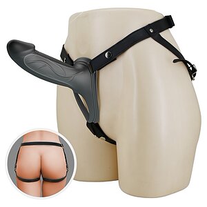 Pretty Love Landon cu Harness Reglabil și Dildo 16,8 cm Negru pe Vibreaza.ro