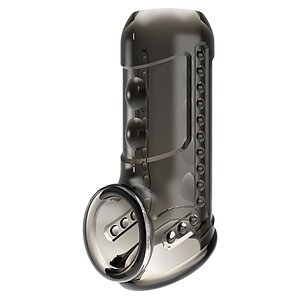 Pretty Love Manșon Texturat TPE — Soft și Waterproof Gri pe Vibreaza.ro