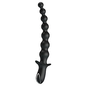Pretty Love Plug Anal Vibrator 10 Funcții Reîncărcabil Negru pe Vibreaza.ro