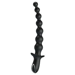 Pretty Love Plug Anal Vibrator 10 Funcții Reîncărcabil Negru pe Vibreaza.ro
