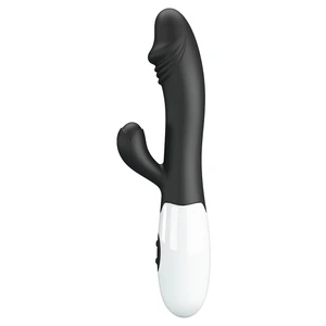 Pretty Love Snappy Black — Iepuraș Dual, 30 Moduri Negru Pretty Love Snappy Black — Iepuraș Dual, 30 Moduri Negru pe Vibreaza.ro