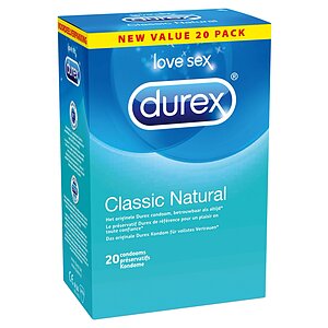 Prezervative Durex Classic Natural pe Vibreaza.ro