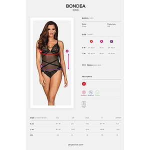 Body Obsessive Bondea Negru pe Vibreaza.ro