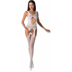Catsuit Passion BS057 Alb Catsuit Passion BS057 Alb pe Vibreaza.ro