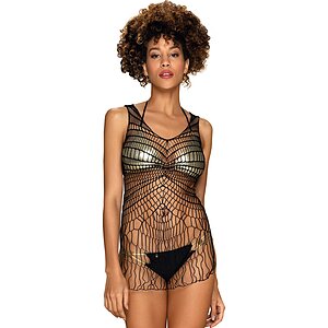 Chemise Obsessive D607 Negru pe Vibreaza.ro