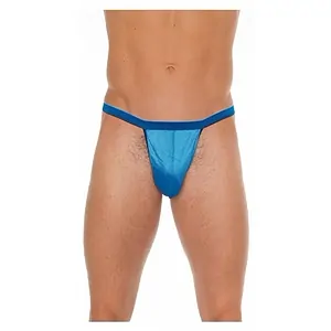Chilot Amorable Thong Albastru pe Vibreaza.ro
