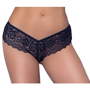 Chilot Cottelli Collection Evangeline Negru pe Vibreaza.ro