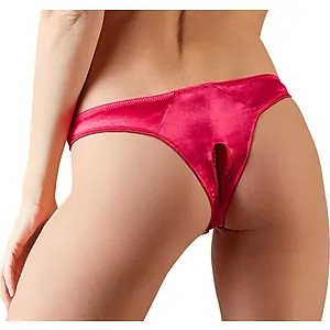 Chilot Perle Cottelli Collection Roșu pe Vibreaza.ro