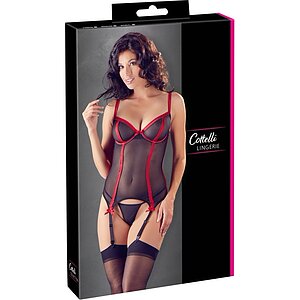 Corset Cottelli Collection Samira Negru L