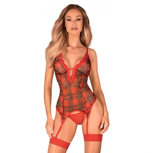 Corset Obsessive Jollymore Roșu pe Vibreaza.ro