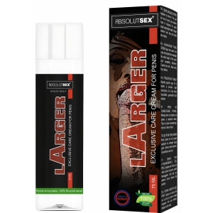 Cremă Mărire Penis Larger cu Ghimbir și Schinduf 75ml
