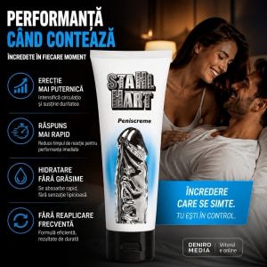 Cremă pentru Potență Stahlhart cu Ginkgo și Jojoba 80ml