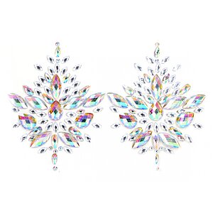 Dazzling Nipple Bling Sticker