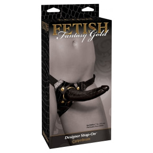 Designer Strap-On Pipedream Negru